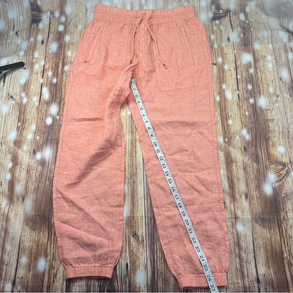 Athleta Women's Linen
Jogger Pants Pull On Size 2/P - Picture 9 of 16